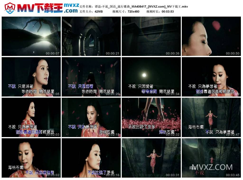 谭晶-不说_国语_流行歌曲_MA408417